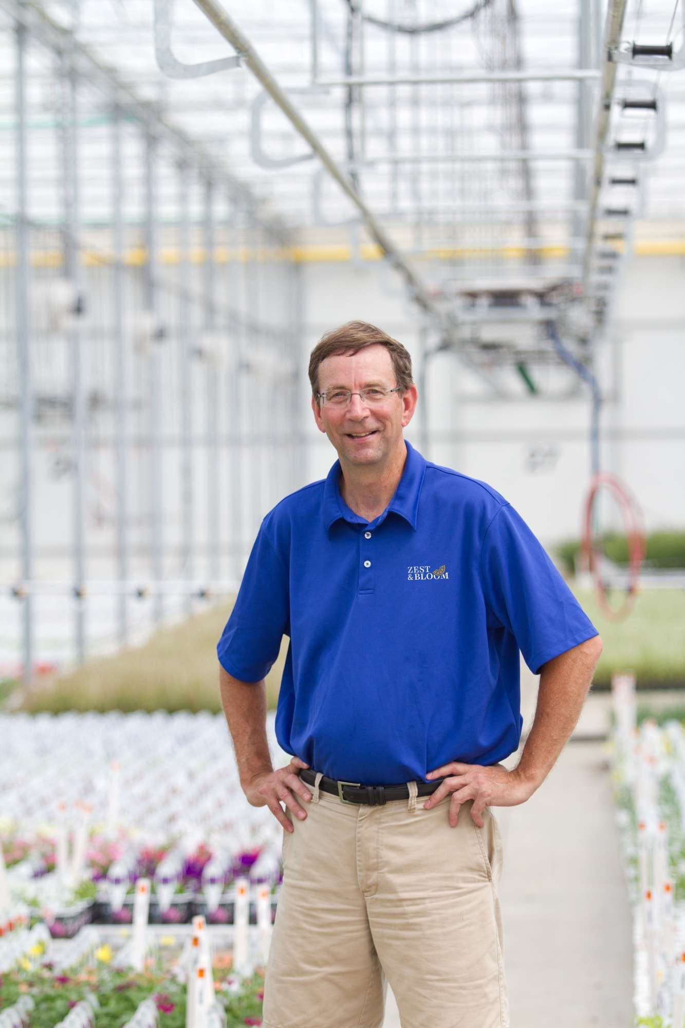 A portrait of our lead grower